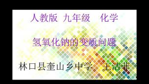 林口县-奎山乡中学-王洁菲-第十单元-氢氧化钠的变质问题
